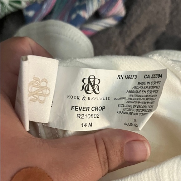 Rock & Republic White Women's Jeggings - Picture 2 of 8